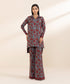 Women's Unstitched Light Khaddar Multi Printed 2 Piece Suit